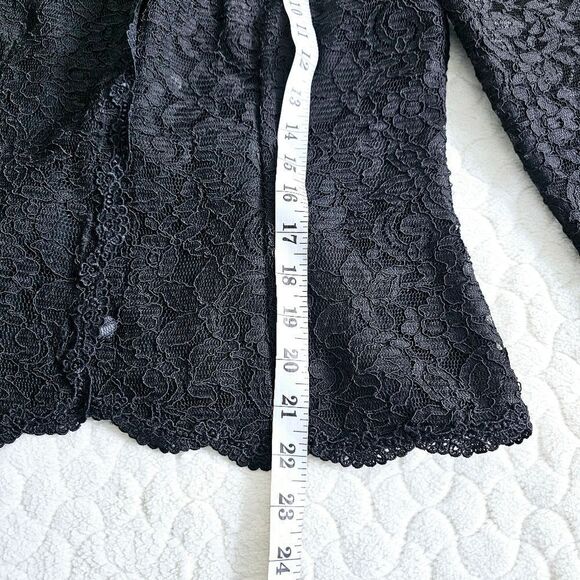 Vintage Talbots lace blazer 90s y2k lined casual 4 - Picture 4 of 9